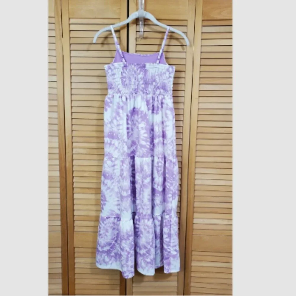 32 Degrees Cool Youth Tie Dye Maxi Dress M (10/12)